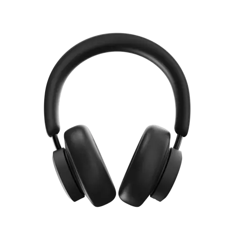 Urbanista Miami Midnight Over-Ear Bluetooth Hoofdtelefoon Active Noise Cancellation - Zwart