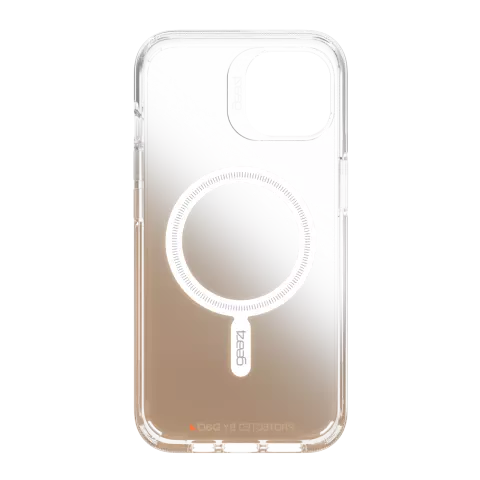 Gear4 Milan Snap Gradient 2 D3O hoesje geschikt voor iPhone 13 - goud