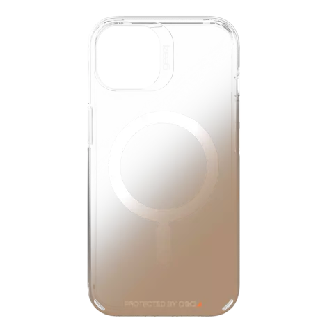 Gear4 Milan Snap Gradient 2 D3O hoesje geschikt voor iPhone 13 - goud