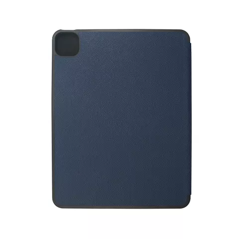 Xqisit Piave TPU hoes geschikt voor iPad Air 4 10.9 2020 &amp; iPad Air 5 2022 with Pencil Holder - blauw