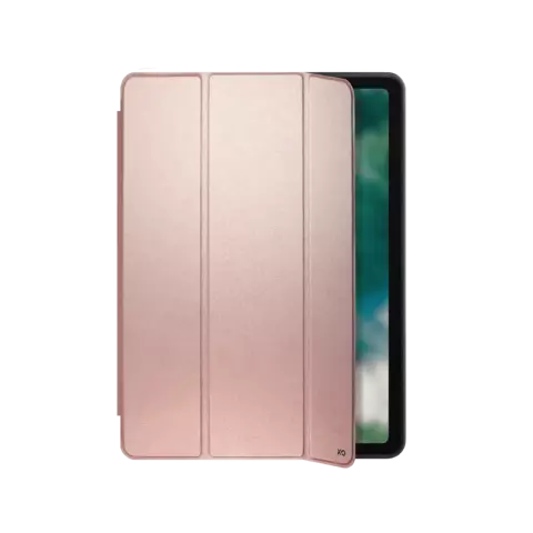 Xqisit Piave TPU hoes geschikt voor iPad Air 4 10.9 2020 &amp; iPad Air 5 2022 with Pencil Holder - roze