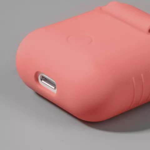 Laut POD Slim Silicon PC en rubber hoesje geschikt voor AirPods 1 en 2 - roze