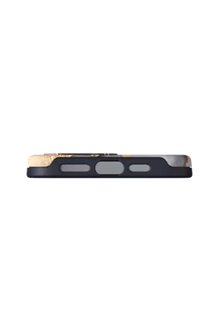 Xqisit Silicone case Anti Bac PC en siliconen hoesje voor iPhone 13 Pro - blauw