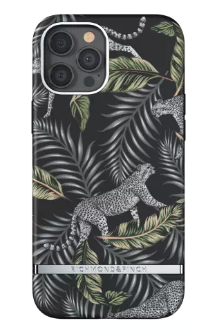 Richmond &amp; Finch Silver Jungle het oerwoud hoesje voor iPhone 12 Pro Max - zilver