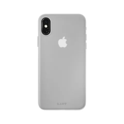 Laut Slimskin Frosted hoesje geschikt voor iPhone X en iPhone XS - transparant