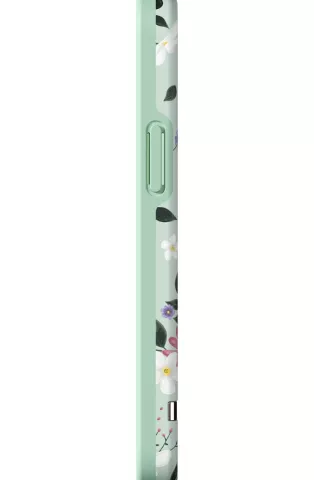 Richmond &amp; Finch Sweet Mint bloemen hoesje voor iPhone 12 mini - groen