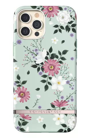 Richmond &amp; Finch Sweet Mint bloemen hoesje voor iPhone 12 Pro Max - groen