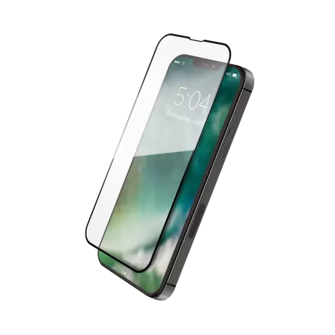 Xqisit Tough Glass E2E screenprotector geschikt voor iPhone 13 Pro Max - transparant