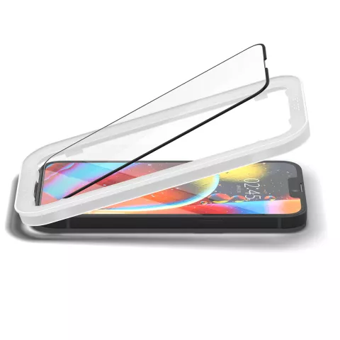 Spigen tR Align Master FC (2 Pack) + Frame screenprotector geschikt voor iPhone 13 en iPhone 13 Pro - zwart