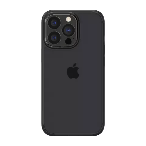 Spigen Ultra Hybrid PU en TPU Air Cushion hoesje voor iPhone 13 Pro Max - zwart