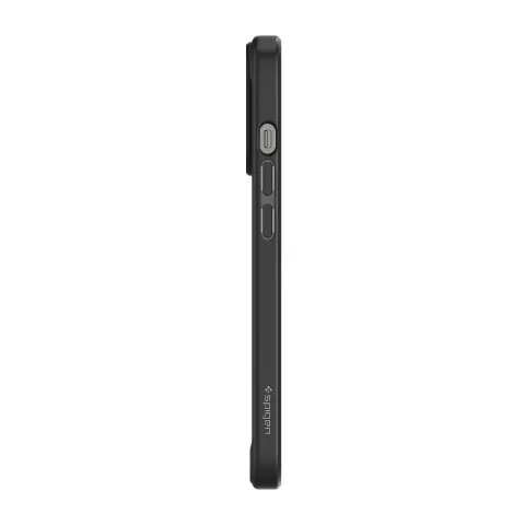 Spigen Ultra Hybrid pu en TPU Air Cushion hoesje geschikt voor iPhone 13 Pro Max - zwart