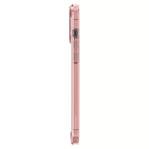 Spigen Ultra Hybrid PU en TPU Air Cushion hoesje voor iPhone 13 Pro - roze