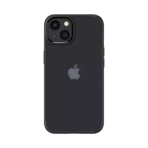 Spigen Ultra Hybrid PU en TPU Air Cushion hoesje voor iPhone 13 - zwart