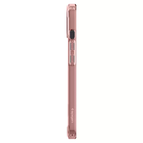 Spigen Ultra Hybrid PU en TPU Air Cushion hoesje voor iPhone 13 - roze