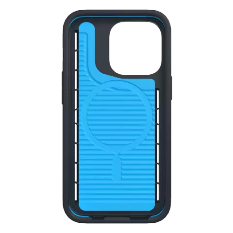 Gear4 Vancouver Snap D3O hoesje geschikt voor iPhone 13 Pro - zwart en blauw