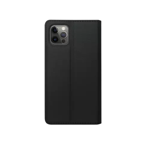 Xqisit Eco Wallet Selection Anti Bac biologisch afbreekbaar hoesje geschikt voor iPhone 12 Pro Max - zwart