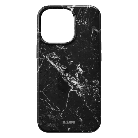 Laut Huex Elements marmer hoesje geschikt voor iPhone 13 Pro Max - zwart