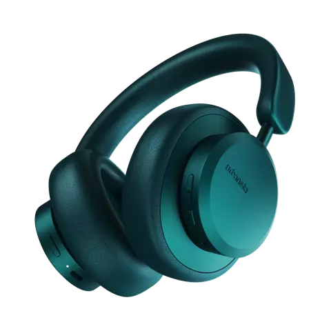 Urbanista Miami Midnight Over-Ear Bluetooth Hoofdtelefoon Active Noise Cancellation - Groenblauw