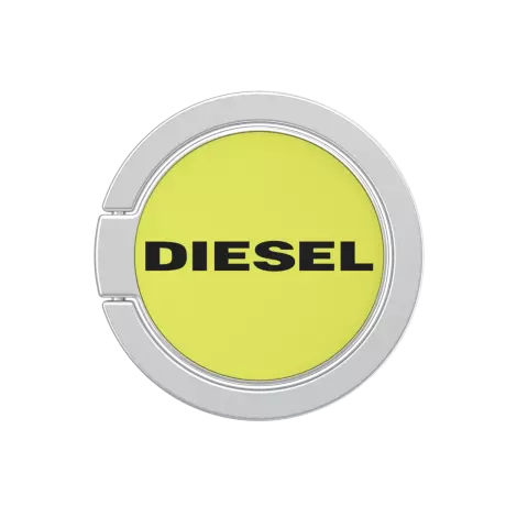 Diesel Universal Ring Universeel Zwart/Lichtgroen