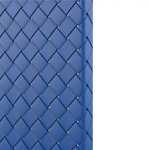 Woven TPU hoesje voor iPhone 14 - blauw