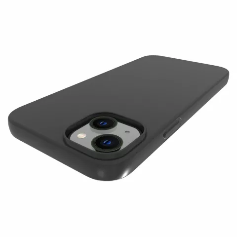 Matte Black TPU hoesje voor iPhone 14 - zwart