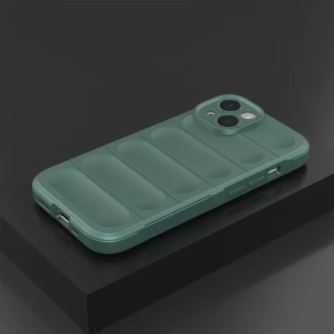 Shock Absorb TPU hoesje voor iPhone 14 - groen