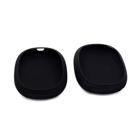 Drop Proof Siliconen Beschermhoes Beschermkap Case geschikt voor AirPods Max - Zwart