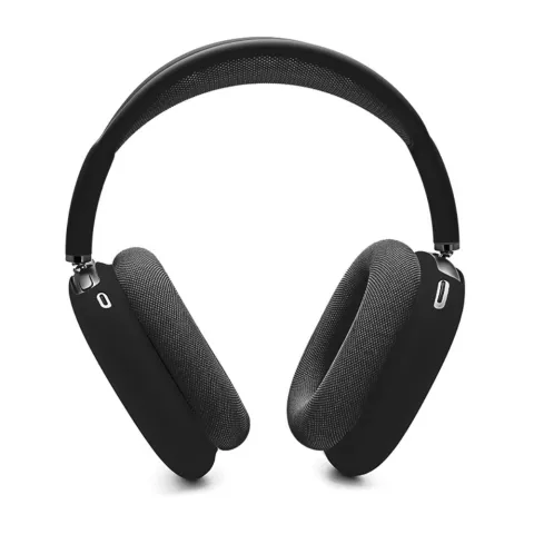 Drop Proof Siliconen Beschermhoes Beschermkap Case geschikt voor AirPods Max - Zwart