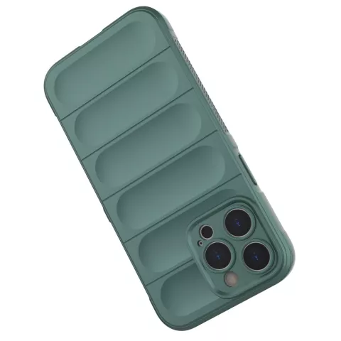 Shock Absorb TPU hoesje voor iPhone 14 Pro - groen