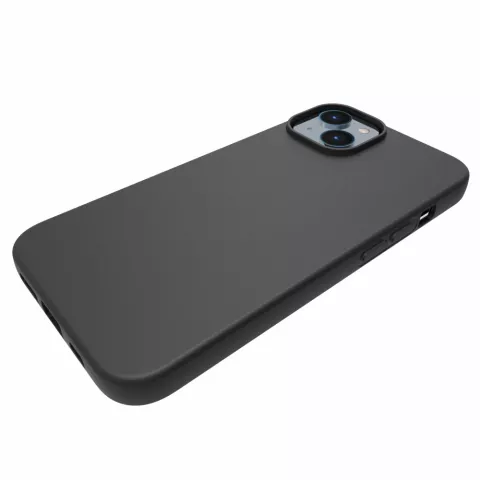 Matte Black TPU hoesje voor iPhone 14 Plus - zwart