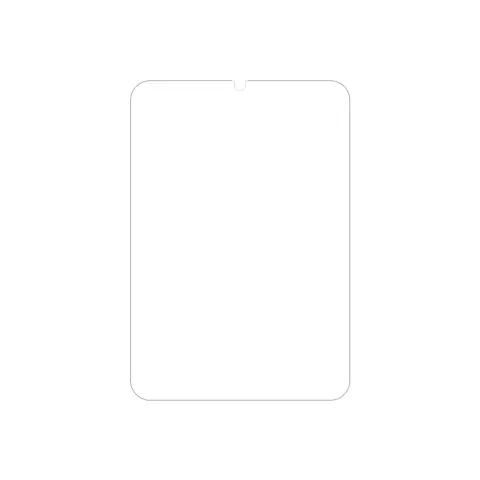 Just in Case Tempered Glass geschikt voor iPad mini 6 (2021) &amp; iPad mini 7 (2024) - gehard glas