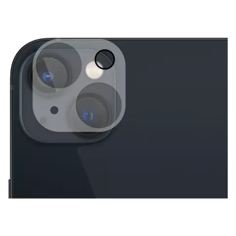 Just in Case Tempered Glass Camera Lens 2 stuks voor iPhone 13 mini - transparant