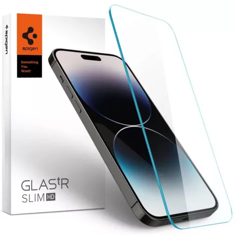 Spigen Glas tR Slim Tempered Glass geschikt voor iPhone 14 Pro - gehard glas