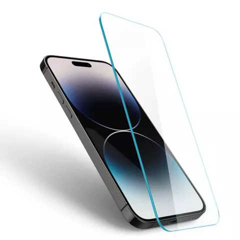 Spigen Glas tR Slim Tempered Glass voor iPhone 14 Pro - gehard glas