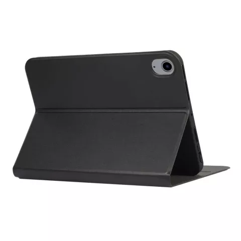 Just in Case PU Leather Book Case hoes geschikt voor iPad mini 6 (2021) &amp; iPad mini 7 (2024) - zwart