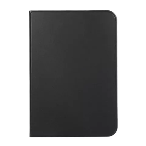 Just in Case PU Leather Book Case hoes geschikt voor iPad mini 6 (2021) &amp; iPad mini 7 (2024) - zwart