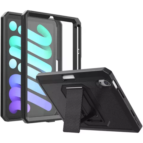 Just in Case Heavy Duty Case hoes voor iPad mini 6 - zwart