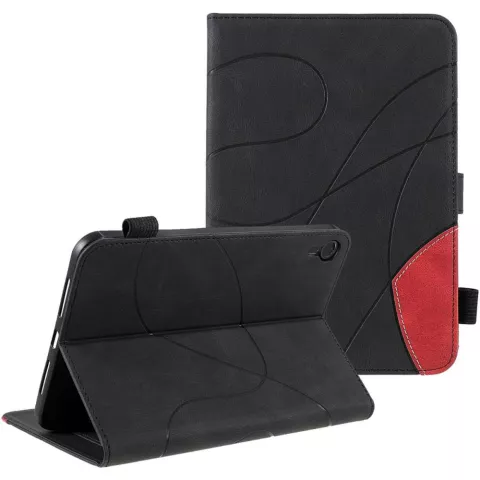 Just in Case Business Book Case hoes voor iPad mini 6 - zwart