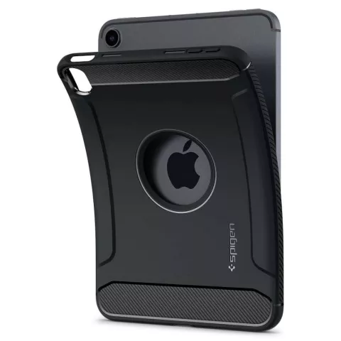 Spigen Rugged Armor Case hoes voor iPad mini 6 - zwart