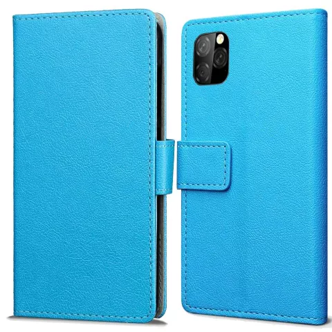 Just in Case Wallet Case hoesje voor iPhone 11 Pro Max - blauw