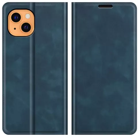 Just in Case Wallet Case Magnetic hoesje voor iPhone 13 mini - blauw