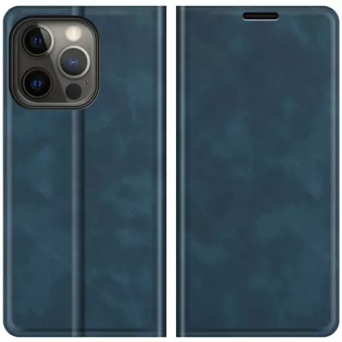 Just in Case Wallet Case Magnetic hoesje geschikt voor iPhone 13 Pro Max - blauw