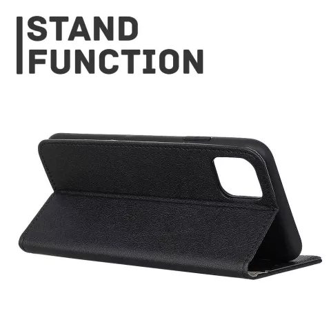 Just in Case Wallet Case hoesje geschikt voor iPhone 13 - zwart