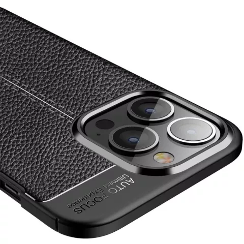 Just in Case Soft Design TPU Case hoesje voor iPhone 13 Pro - zwart