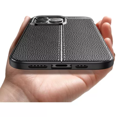 Just in Case Soft Design TPU Case hoesje voor iPhone 13 Pro - zwart