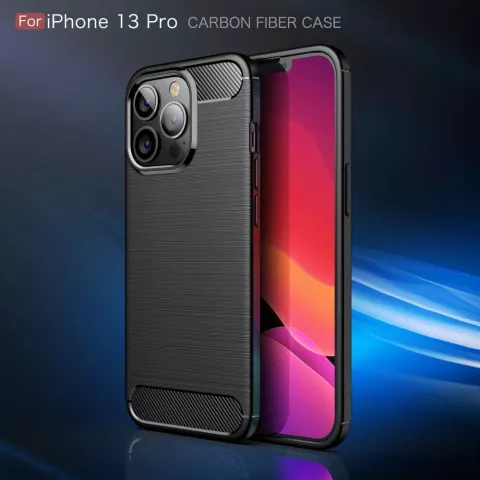 Just in Case Rugged TPU Case hoesje voor iPhone 13 Pro - zwart
