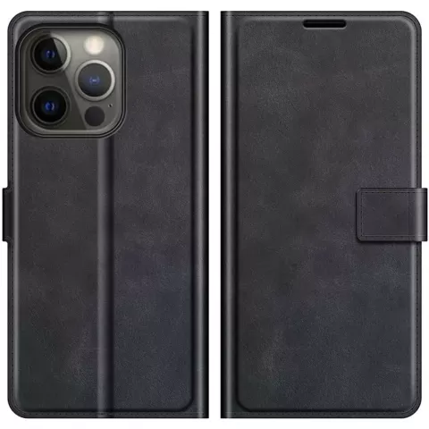 Just in Case TPU Wallet Case Magnetic hoesje voor iPhone 13 Pro - zwart