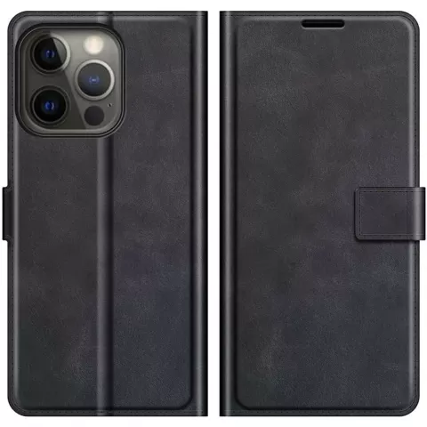 Just in Case TPU Wallet Case Magnetic hoesje geschikt voor iPhone 13 Pro - zwart