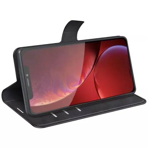 Just in Case TPU Wallet Case Magnetic hoesje geschikt voor iPhone 13 Pro - zwart