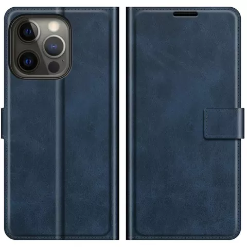 Just in Case TPU Wallet Case Magnetic hoesje voor iPhone 13 Pro Max - blauw